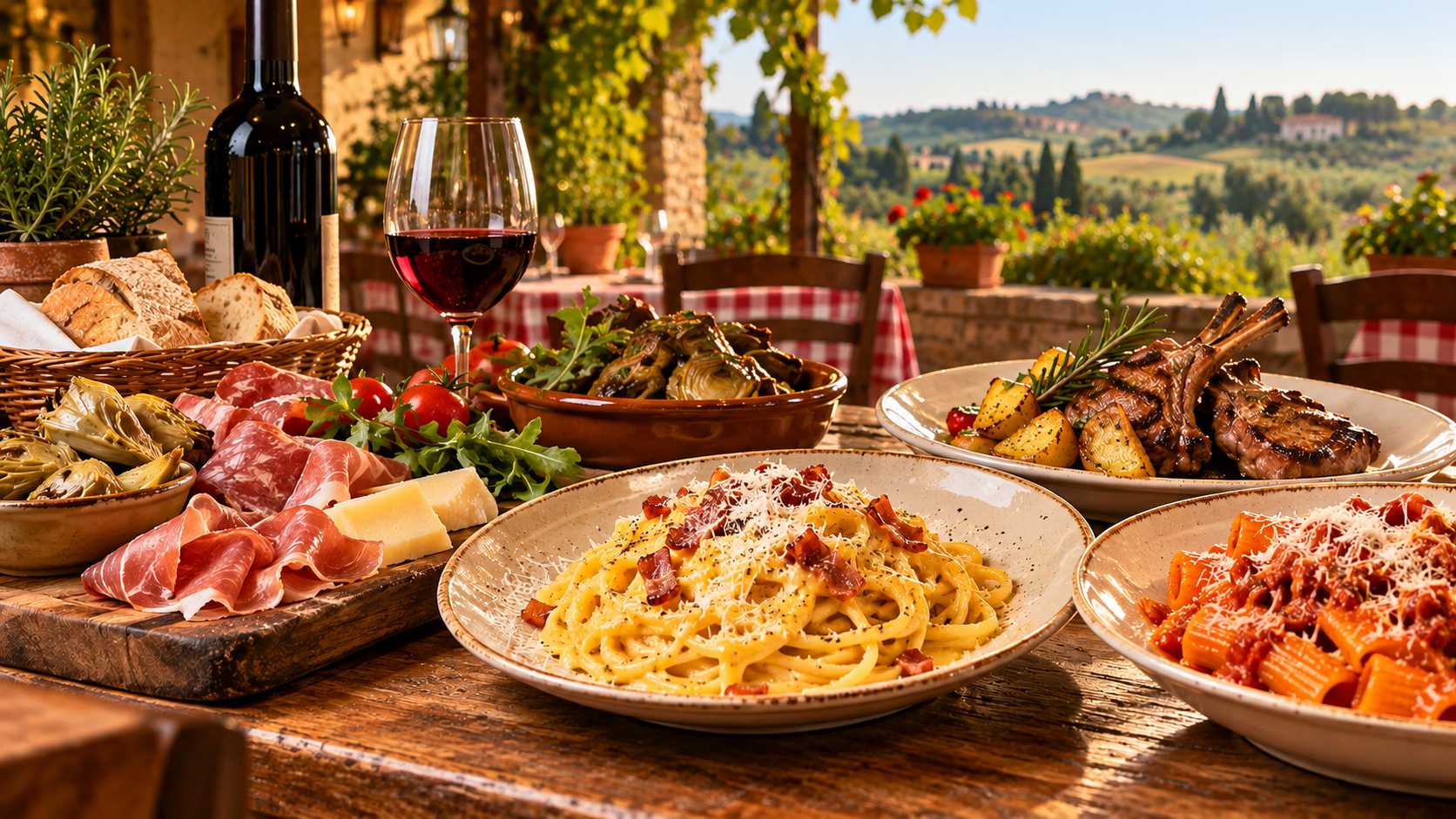 la cucina romana Ristorante la Cuccagna